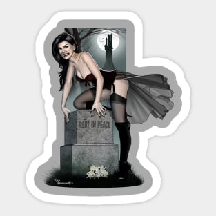 Moonlight Vamp Sticker